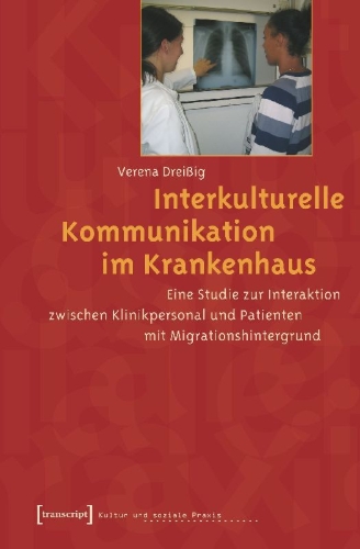 Buchcover und Innenansicht für das Buch: Interkulturelle Kommunikation im Krankenhaus