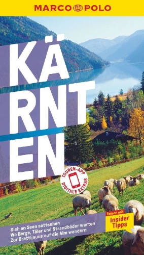 Buchcover und Innenansicht für das Buch: MARCO POLO Reiseführer Kärnten