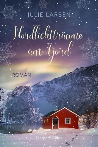 Buchcover und Innenansicht für das Buch: Nordlichtträume am Fjord
