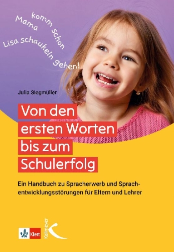 Buchcover und Innenansicht für das Buch: Von den ersten Worten bis zum Schulerfolg