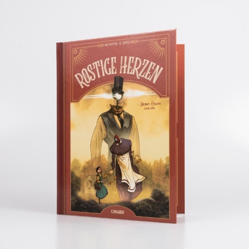 Buchcover und Innenansicht für das Buch: Les c¿urs de ferraille Tome 1 - Debry, Cyrano et moi