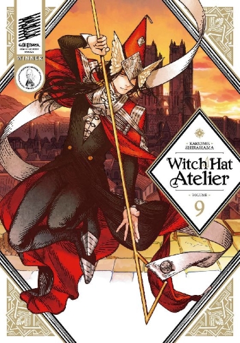 Buchcover und Innenansicht für das Buch: Witch Hat Atelier 9