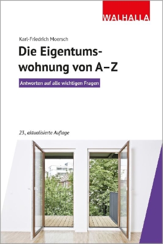 Buchcover und Innenansicht für das Buch: Die Eigentumswohnung von A-Z