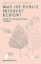 Buchcover und Innenansicht für das Buch: Was ist Public Interest Design?
