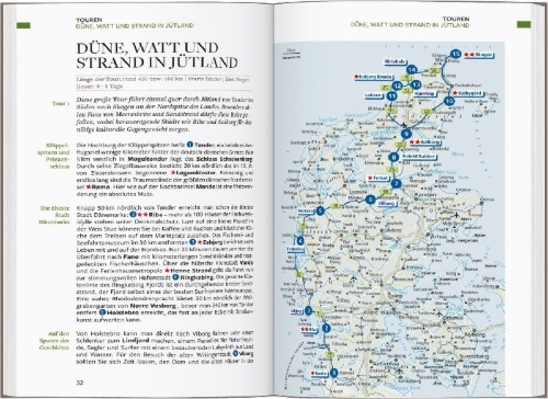 Buchcover und Innenansicht für das Buch: Baedeker Reiseführer Dänemark