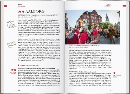 Buchcover und Innenansicht für das Buch: Baedeker Reiseführer Dänemark