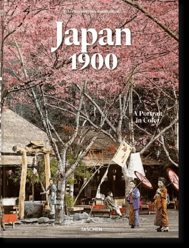 Buchcover und Innenansicht für das Buch: Japan 1900. A Portrait in Color