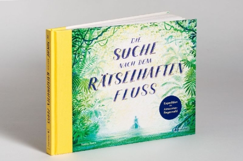Buchcover und Innenansicht für das Buch: Journey to the Last River