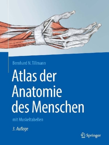 Buchcover und Innenansicht für das Buch: Atlas der Anatomie des Menschen