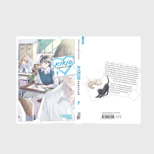 Buchcover und Innenansicht für das Buch: KIRIO FANCLUB