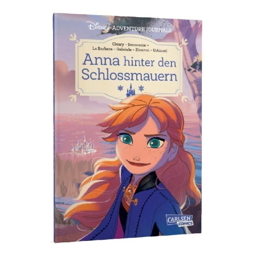 Buchcover und Innenansicht für das Buch: Anna's Journal: Behind the Castle Walls