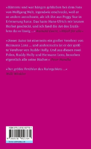 Buchcover und Innenansicht für das Buch: Buddy Holly auf der Wilhelmshöhe
