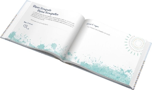 Buchcover und Innenansicht für das Buch: Meine Firmung - Kreativalbum