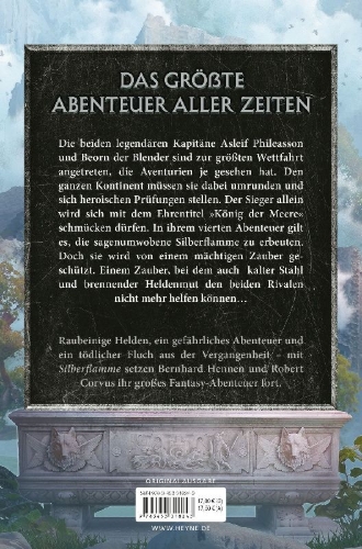 Buchcover und Innenansicht für das Buch: Die Phileasson-Saga 04 - Silberflamme