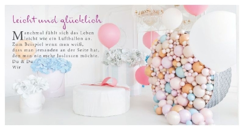 Buchcover und Innenansicht für das Buch: Glückwünsche zur Hochzeit