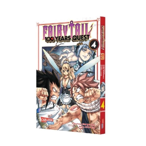 Buchcover und Innenansicht für das Buch: Fairy Tail: 100 Years Quest