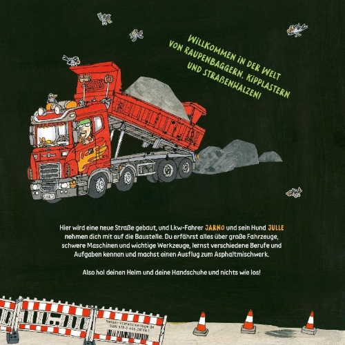 Buchcover und Innenansicht für das Buch: Asfaltia! (Construction series 1)