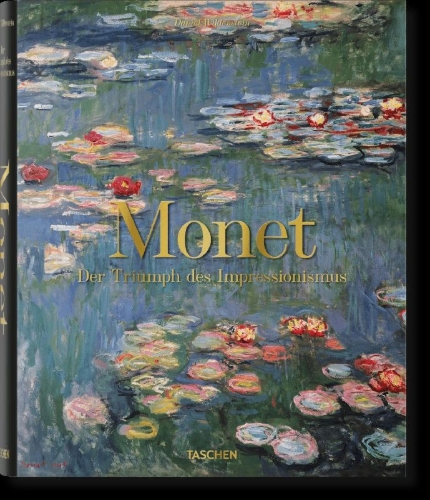 Buchcover und Innenansicht für das Buch: Monet. Der Triumph des Impressionismus