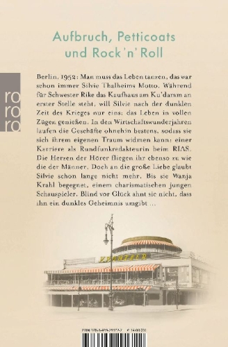 Buchcover und Innenansicht für das Buch: Die Schwestern vom Ku'damm: Wunderbare Zeiten