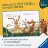 Buchcover und Innenansicht für das Buch: Hase Hibiskus und der Möhrenklau