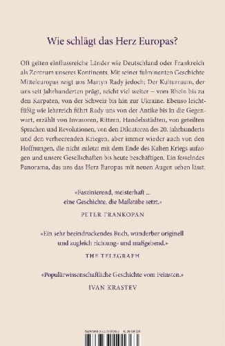 Buchcover und Innenansicht für das Buch: From the Rhine to the Carpathians. A New History of Central Europe