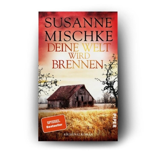 Buchcover und Innenansicht für das Buch: Deine Welt wird brennen