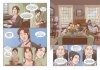 Buchcover und Innenansicht für das Buch: Stolz und Vorurteil - die Graphic Novel nach Jane Austen