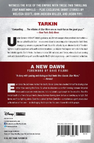Buchcover und Innenansicht für das Buch: Star Wars: The Rise of the Empire
