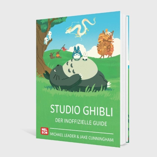 Buchcover und Innenansicht für das Buch: Studio Ghibli: Der inoffizielle Guide