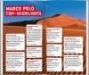 Buchcover und Innenansicht für das Buch: MARCO POLO Reiseführer Namibia