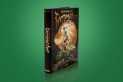 Buchcover und Innenansicht für das Buch: Masterpieces of Fantasy Art