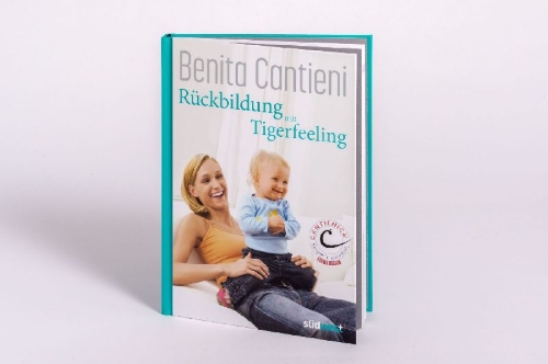 Buchcover und Innenansicht für das Buch: Rückbildung mit Tigerfeeling