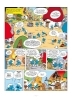 Buchcover und Innenansicht für das Buch: De Schlimpf af Bairisch: Da Roudschlumpf und s'Schlumpfkappal
