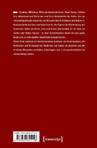 Buchcover und Innenansicht für das Buch: Heroes - Repräsentationen des Heroischen in Geschichte, Literatur und Alltag