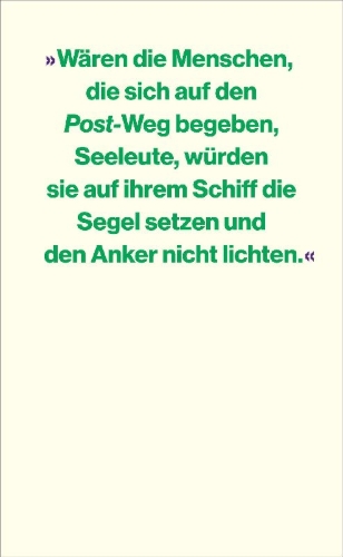Buchcover und Innenansicht für das Buch: Post-