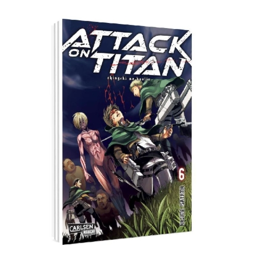 Buchcover und Innenansicht für das Buch: Shingeki no Kyojin