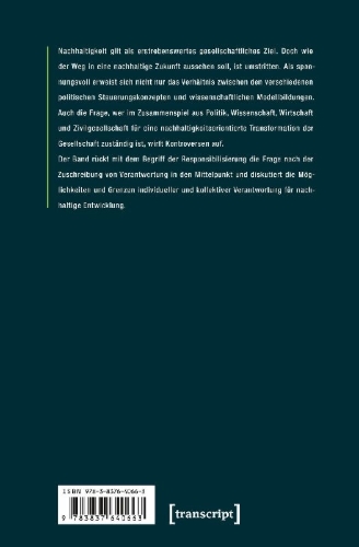 Buchcover und Innenansicht für das Buch: Reflexive Responsibilisierung