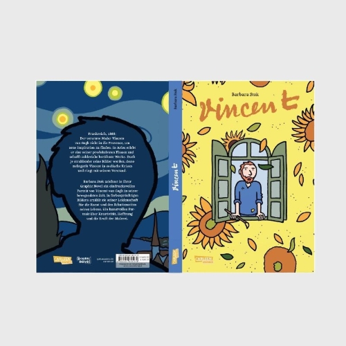 Buchcover und Innenansicht für das Buch: Vincent