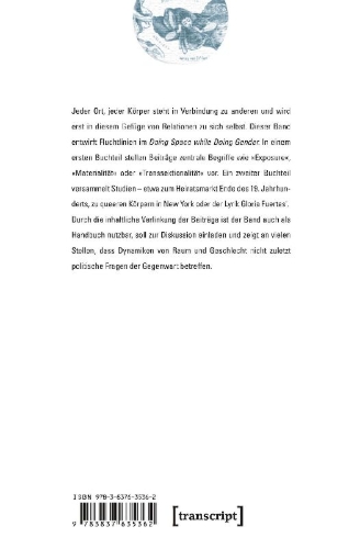 Buchcover und Innenansicht für das Buch: Doing Space while Doing Gender - Vernetzungen von Raum und Geschlecht in Forschung und Politik