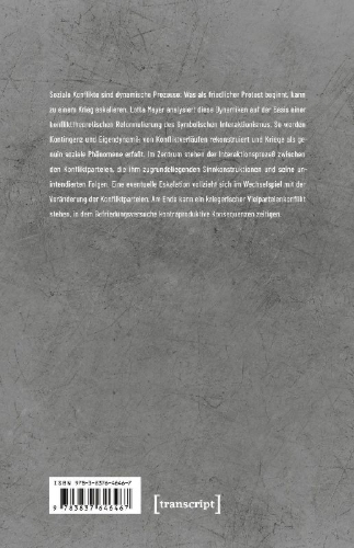 Buchcover und Innenansicht für das Buch: Konfliktdynamiken - Kriegsdynamiken