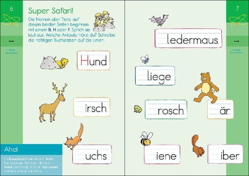 Buchcover und Innenansicht für das Buch: Brain Quest Workbook - 1 Grade