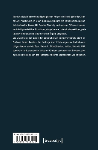 Buchcover und Innenansicht für das Buch: Ist inklusive Schule möglich?