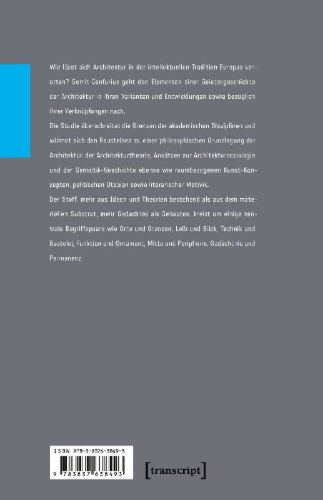 Buchcover und Innenansicht für das Buch: Architektur und Geistesgeschichte