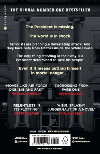 Buchcover und Innenansicht für das Buch: The President is Missing
