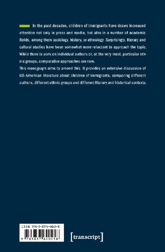 Buchcover und Innenansicht für das Buch: Melting Pots & Mosaics: Children of Immigrants in US-American Literature