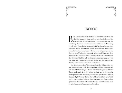 Buchcover und Innenansicht für das Buch: Order and Chaos 1: House of Bane and Blood