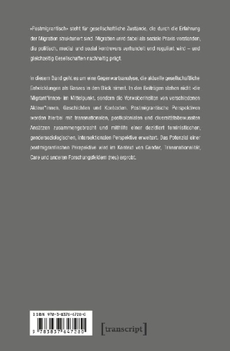 Buchcover und Innenansicht für das Buch: Postmigrantisch gelesen