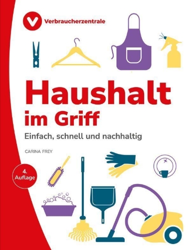 Buchcover und Innenansicht für das Buch: Haushalt im Griff