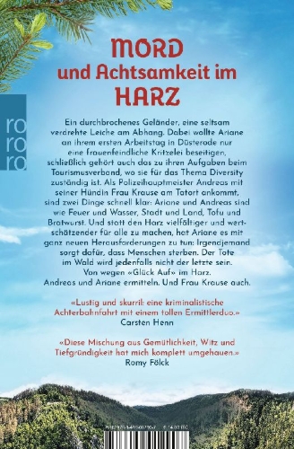 Buchcover und Innenansicht für das Buch: Harz aber herzlich