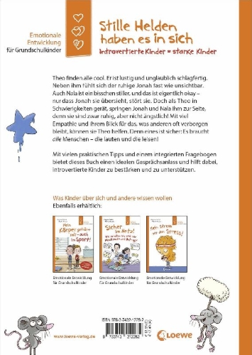 Buchcover und Innenansicht für das Buch: Stille Helden haben es in sich (Starke Kinder, glückliche Eltern)